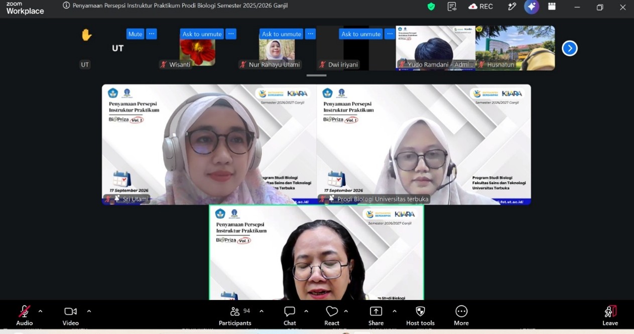 Sesi diskusi para panelis