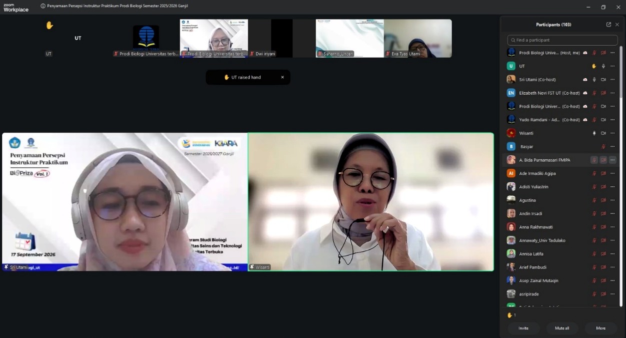 Sesi tanya jawab dengan instruktur